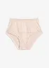 Culotte sculptante taille haute, maintien moyen, matière brillante, bonprix