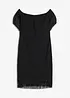 Robe en jersey à franges, bonprix