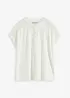T-shirt à empiècement dentelle, bonprix