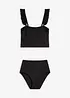 Bustier Bikini (2-tlg.Set), leicht glänzend, bonprix