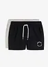 Lot de 2 shorts en molleton, bonprix