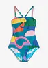 Maillot 1 pièce sculptant, maintien léger, bonprix