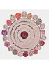 Tapis rond avec cercles multicolores, bonprix