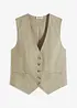 Gilet sans manches en viscose mélangée fluide, bonprix