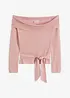 Pull court épaules dénudées, bonprix