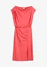 Robe asymétrique en jersey avec fronces, bonprix