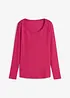 T-shirt manches longues 100% coton, bonprix