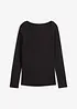 T-shirt manches longues 100% coton, bonprix
