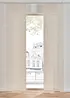 Voilage coulissant aspect bambou (1 pce), bonprix