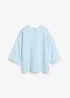 Oversize-Bluse aus reinem Leinen, bonprix