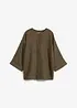 Chemisier oversize 100% lin, bonprix