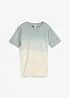 T-Shirt aus reiner Baumwolle mit Farbverlauf, bonprix