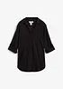 Leinen-Bluse, 3/4-Arm, bonprix
