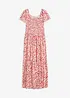 Robe longue imprimée en viscose, bonprix