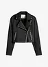 Veste cropped en suédine, bonprix