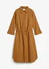 Robe-chemise en lin et coton, bonprix