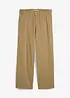 Pantalon fluide en lin mélangé, bonprix