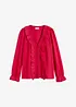 Bluse mit Volants, bonprix
