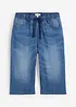 Schlupf-Jeans-Longbermuda, Slim Fit, bonprix