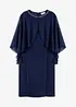 Bodycon-Kleid mit abnehmbarem Cape, bonprix