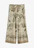 Pantalon en jersey à imprimé paisley, bonprix