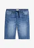 Bermuda léger en jean et molleton, Regular, bonprix