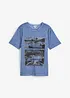 T-shirt aspect délavé en coton, bonprix