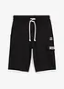 Bermuda long en molleton, poche cargo, bonprix