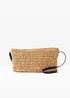 Sac en paille à bandoulière, bonprix