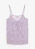 Top à fleurs en viscose fluide, bonprix