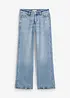 Loose Straight-Jeans Mid Waist, Low Stretch, bonprix