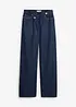 Jean large, taille mi-haute, peu extensible, bonprix