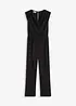 Jersey-Jumpsuit mit Schulterpolster, bonprix