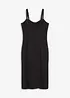 Robe midi ajustée, bonprix