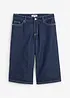 Jeans-Bermuda Mid Waist, Low Stretch, bonprix