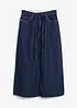 Jupe midi en jean taille mi-haute, toile super souple, bonprix