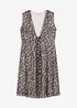 Minikleid mit Mesh, bonprix