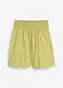Short taille élastiquée en seersucker coton, bonprix