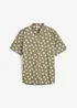 Chemise manches courtes, 100% coton, bonprix