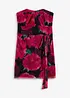 Robe courte avec traîne, bonprix