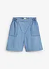 Short à taille élastiquée, avec du lin rafraîchissant, bonprix