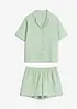 Pyjashort boutonné en gaze de coton douce, bonprix