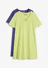 Lot de 2 chemises de nuit, bonprix