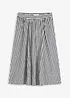 Jupe midi 100% coton, bonprix