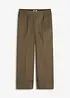 Pantalon à pinces en coton extensible, bonprix