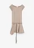 Robe en jersey avec détail ceinture, bonprix