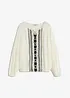 Blouse brodée, bonprix