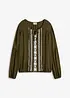 Blouse brodée, bonprix
