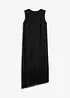 Robe en jersey à franges, bonprix