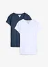 T-Shirt aus reiner Bio-Baumwolle (2er Pack), bonprix